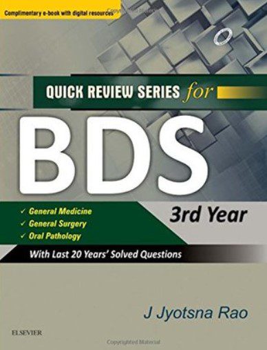 Quick Review Series for BDS 3rd Year PDF Free Download
