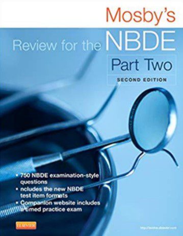 Mosby’s Review for the NBDE Part 2 2nd Edition PDF Free Download