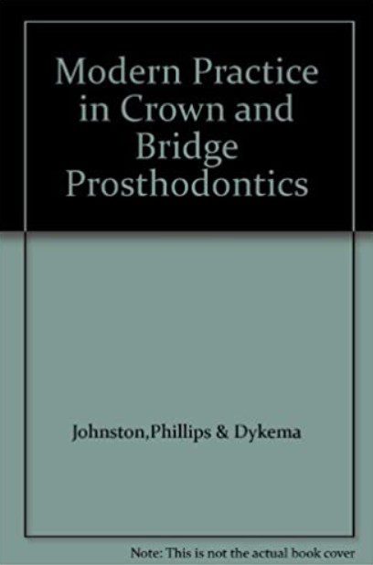 Modern Practice in Crown and Bridge Prosthodontics PDF Free Download