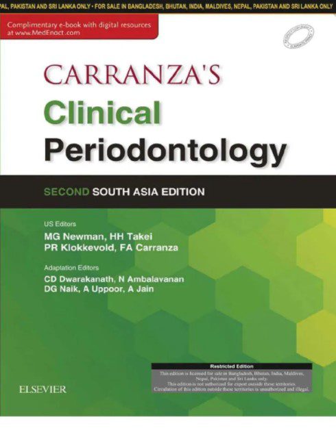 Carranza's Clinical Periodontology Second South Asia Edition PDF Free Download