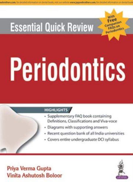 Essential Quick Review Periodontics PDF Free Download