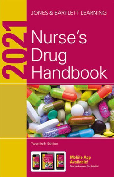 2021 Nurse's Drug Handbook 20th Edition PDF Free Download