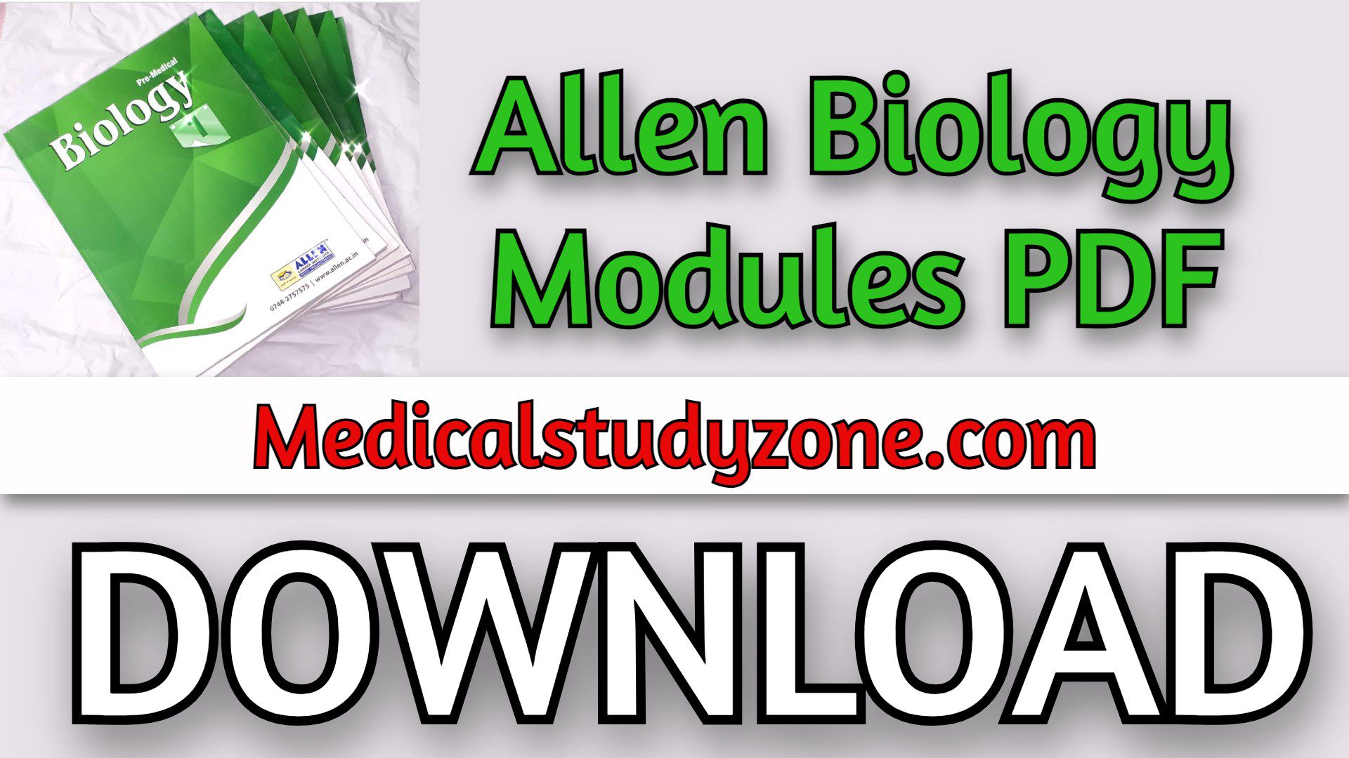 Allen Biology Modules PDF 2022 Free Download