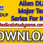 Allen DLP Major Test Series For NEET 2021 Free Download