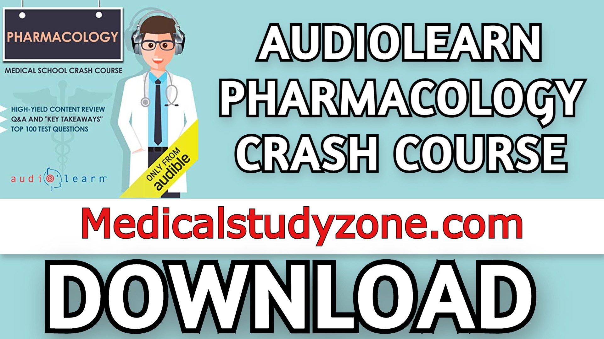 Audiolearn Pharmacology Crash Course 2023 Free Download