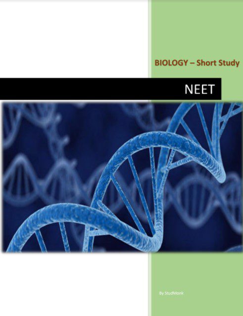 Biology-Short Study NEET PDF 2021 Free Download