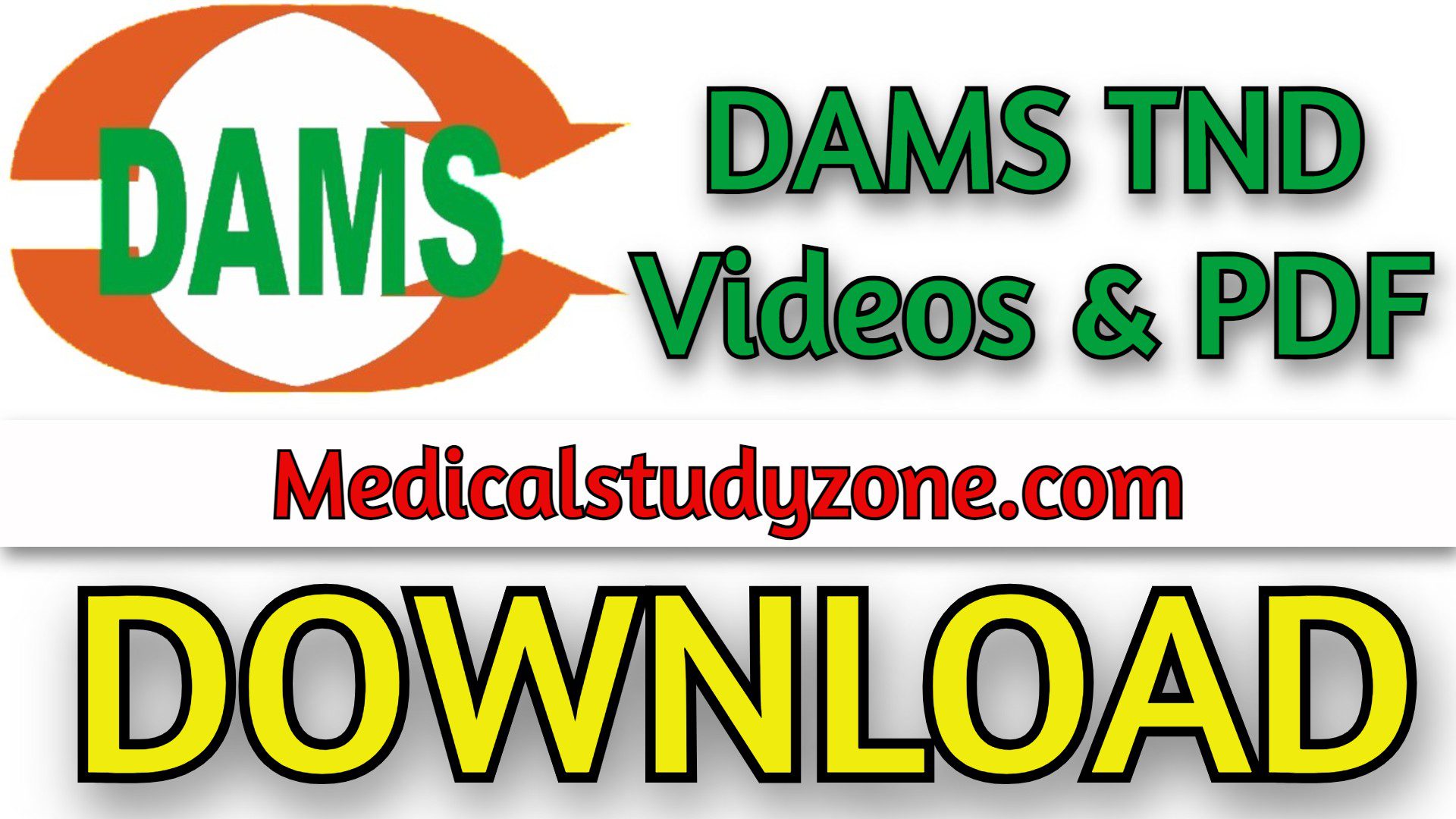 DAMS TND Videos & PDF 2024 Free Download