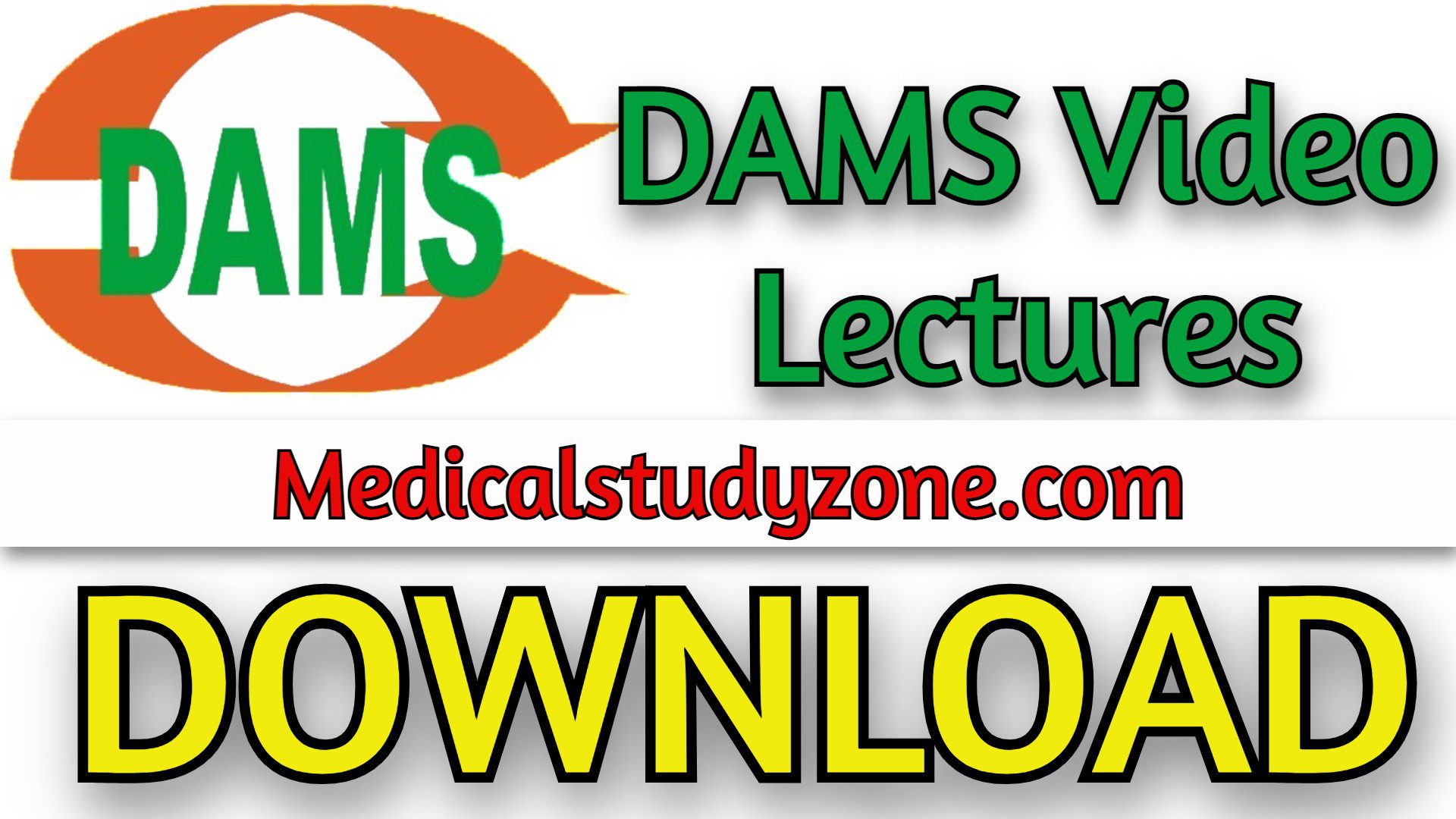 DAMS Video Lectures 2024 Free Download