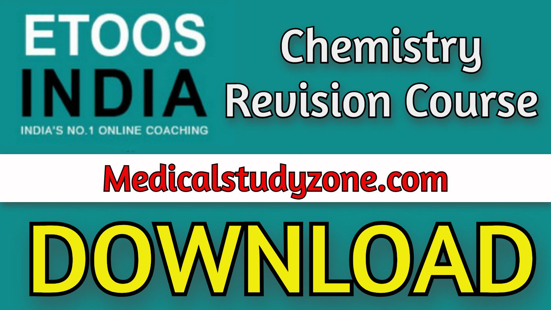 Download Etoos Chemistry Revision Course 2023 Mega Collection Free