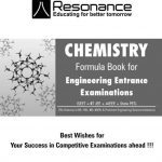 Resonance Chemistry Formula Book PDF 2021 Free Download