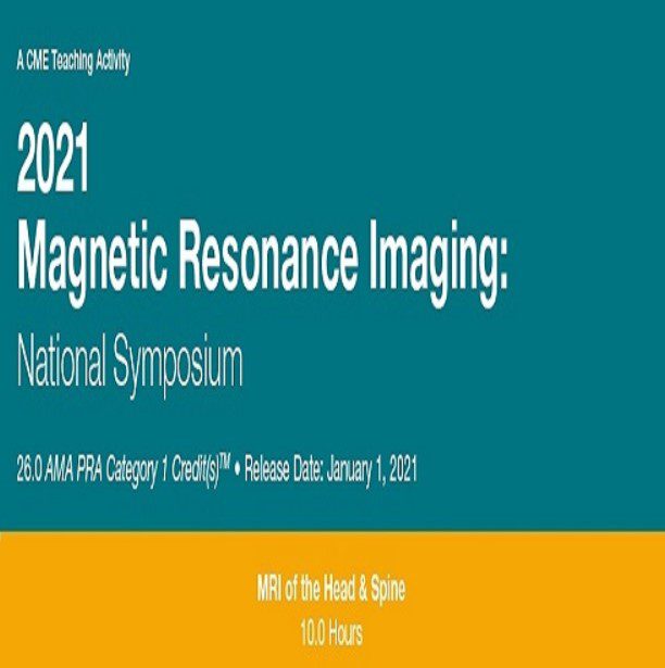 Download 2021 Magnetic Resonance Imaging: MRI of the Head & Spine Videos and PDF Free