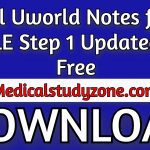 Download All Uworld Notes for USMLE Step 1 2021 Updated PDF Free