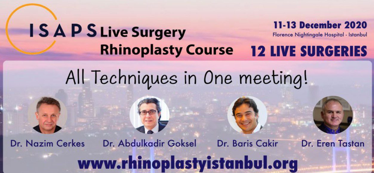 Download ISAPS Live Surgery Rhinoplasty Course: Istanbul 2020 Free