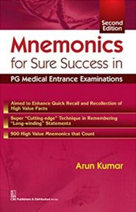 Download Mnemonics for Sure Success in PG Medical Entrance Examinations 2nd Edition PDF Free