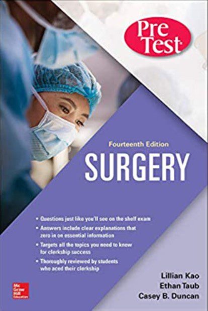 Download Surgery PreTest Self-Assessment and Review 14th Edition PDF Free