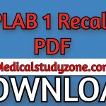 PLAB 1 Recall 2021 PDF Free Download