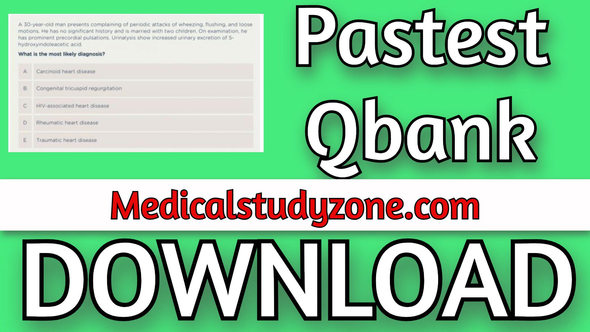Pastest Qbank 2023 For MRCP Part 1 PDF Free Download
