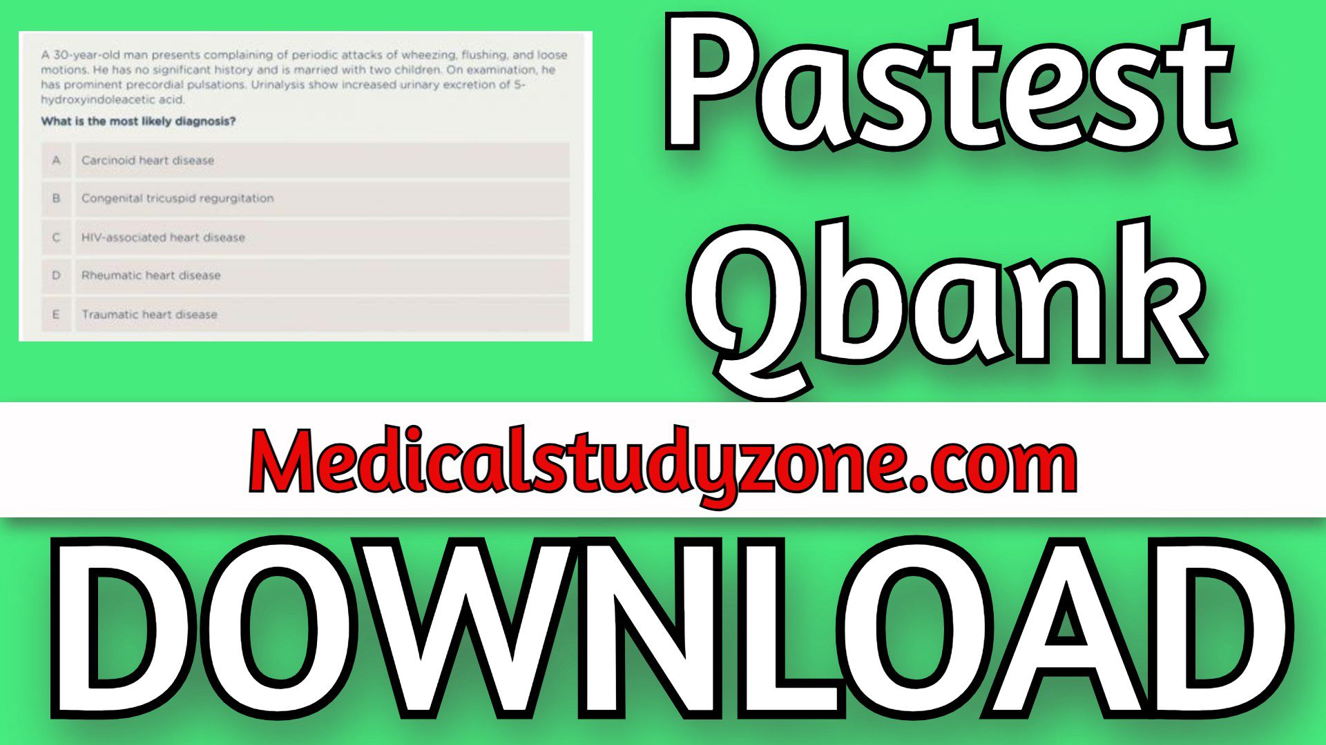 Pastest Qbank 2021 For MRCP Part 1 PDF Free Download