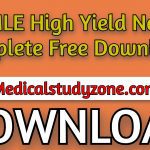 USMLE High Yield Notes Complete 2021 Free Download