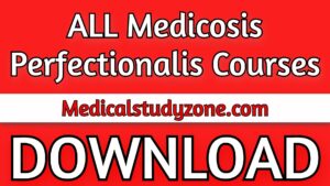 ALL Medicosis Perfectionalis Courses 2021 Free Download
