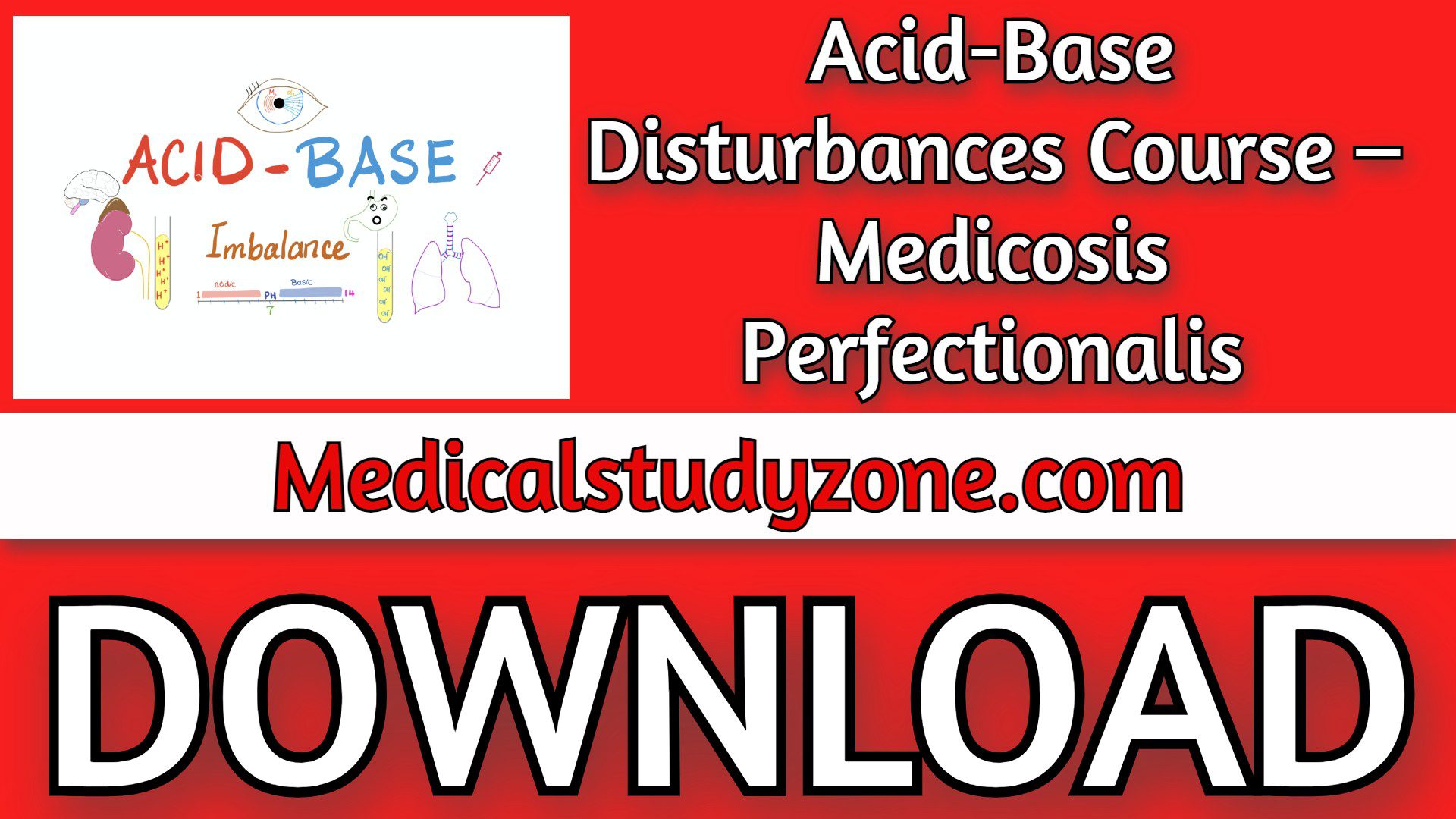 Acid-Base Disturbances Course 2023 – Medicosis Perfectionalis Free Download