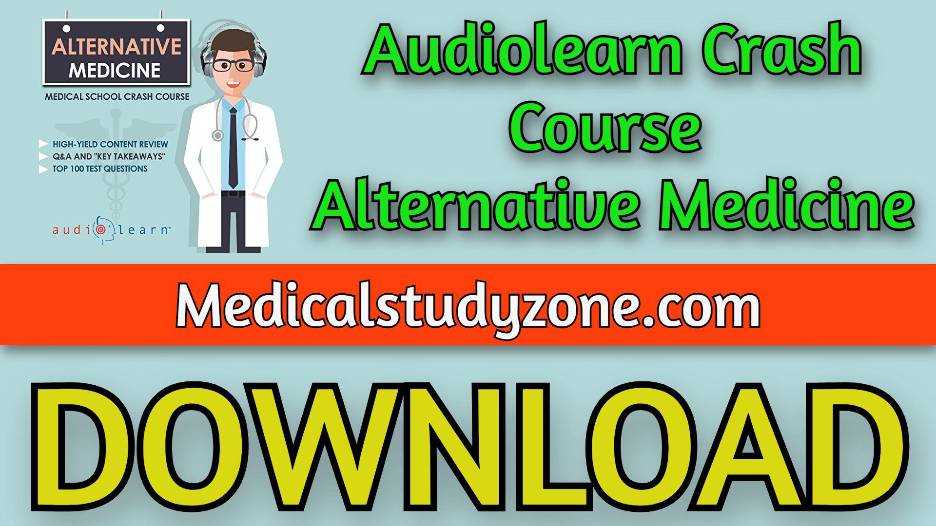 Audiolearn Crash Course Alternative Medicine 2023 Free Download