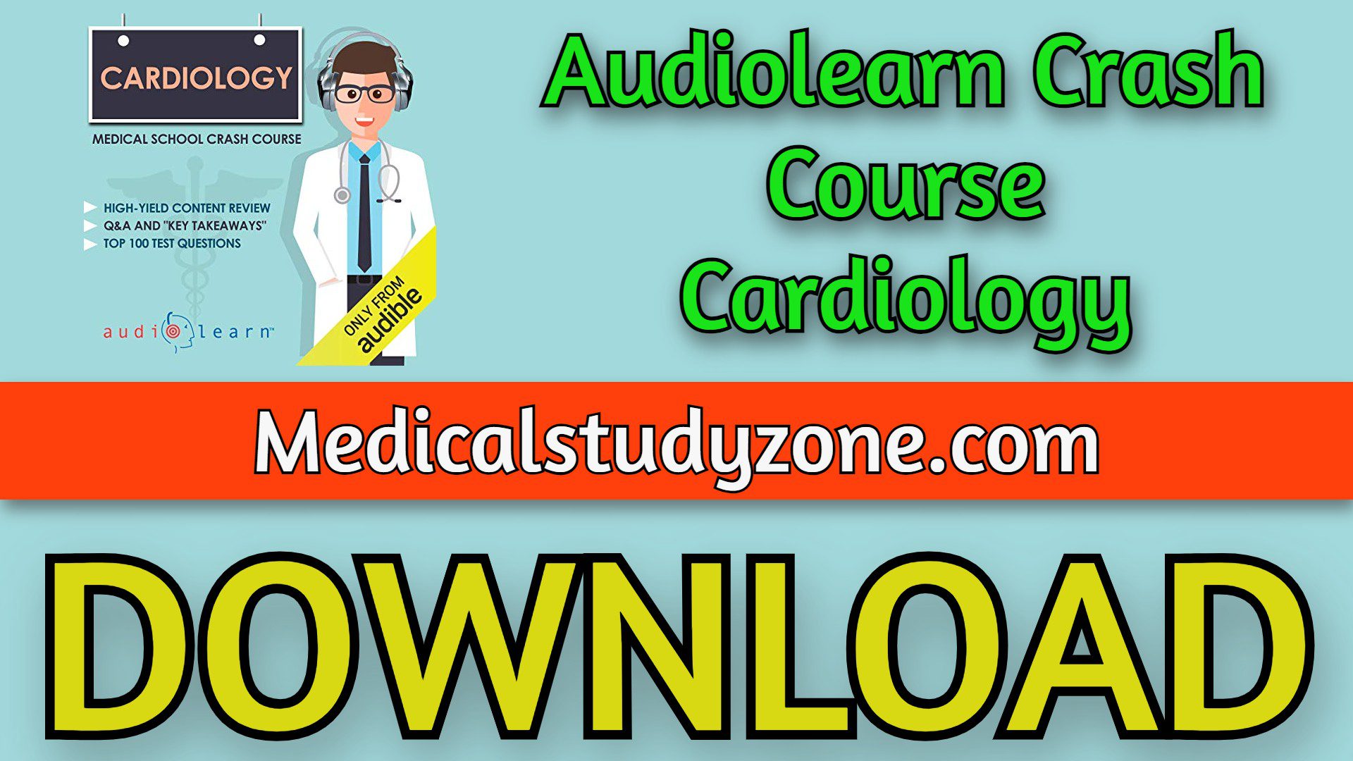 Audiolearn Crash Course Cardiology 2023 Free Download