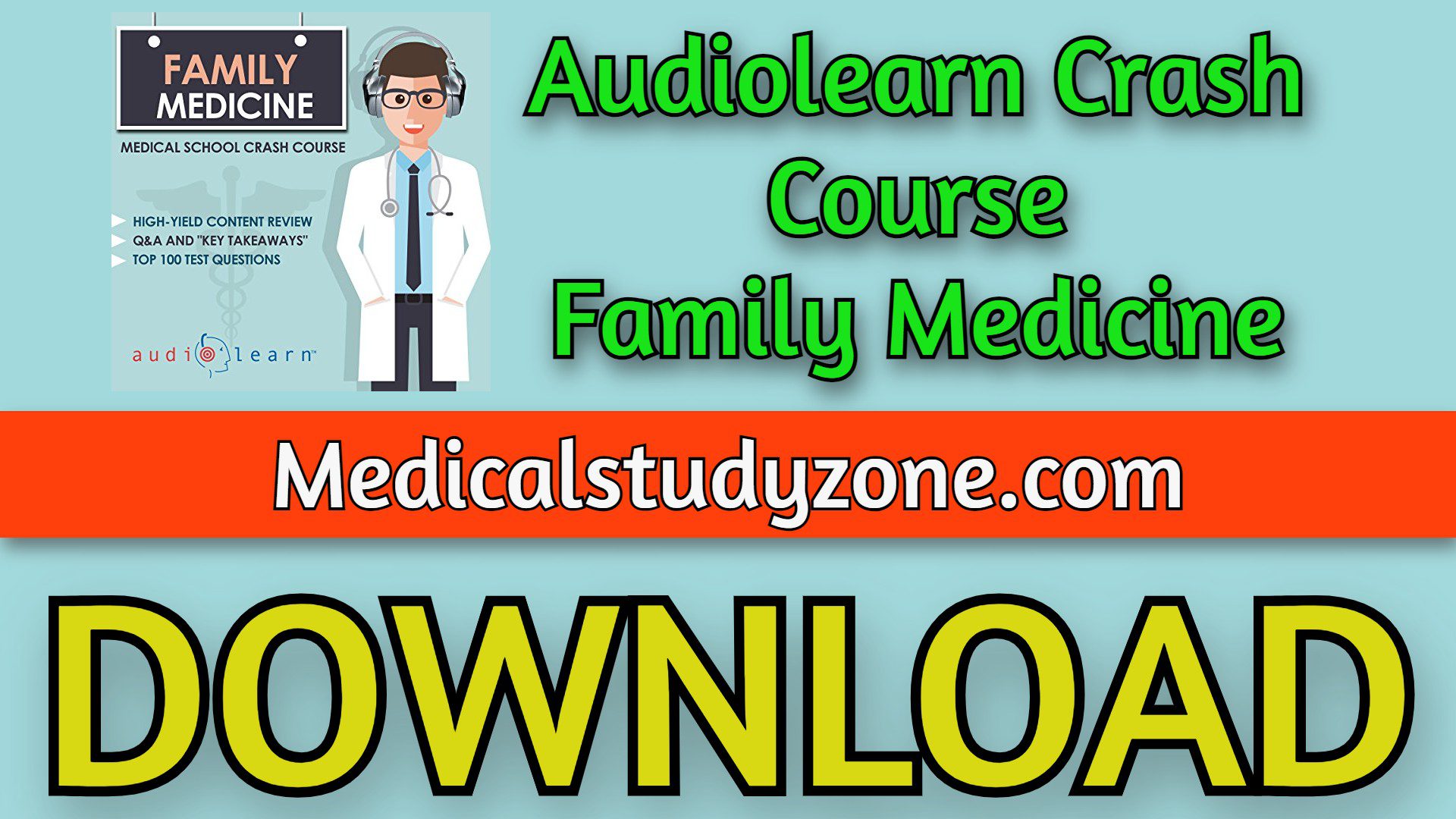 Audiolearn Crash Course Family Medicine 2022 Free Download