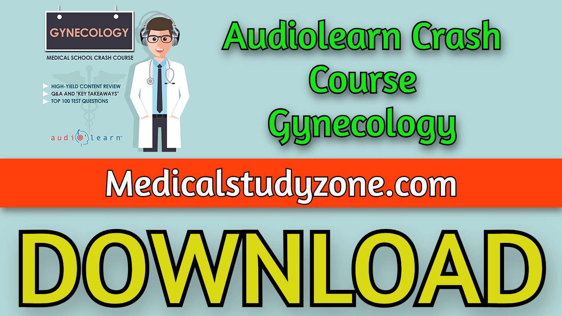 Audiolearn Crash Course Gynecology 2021 Free Download