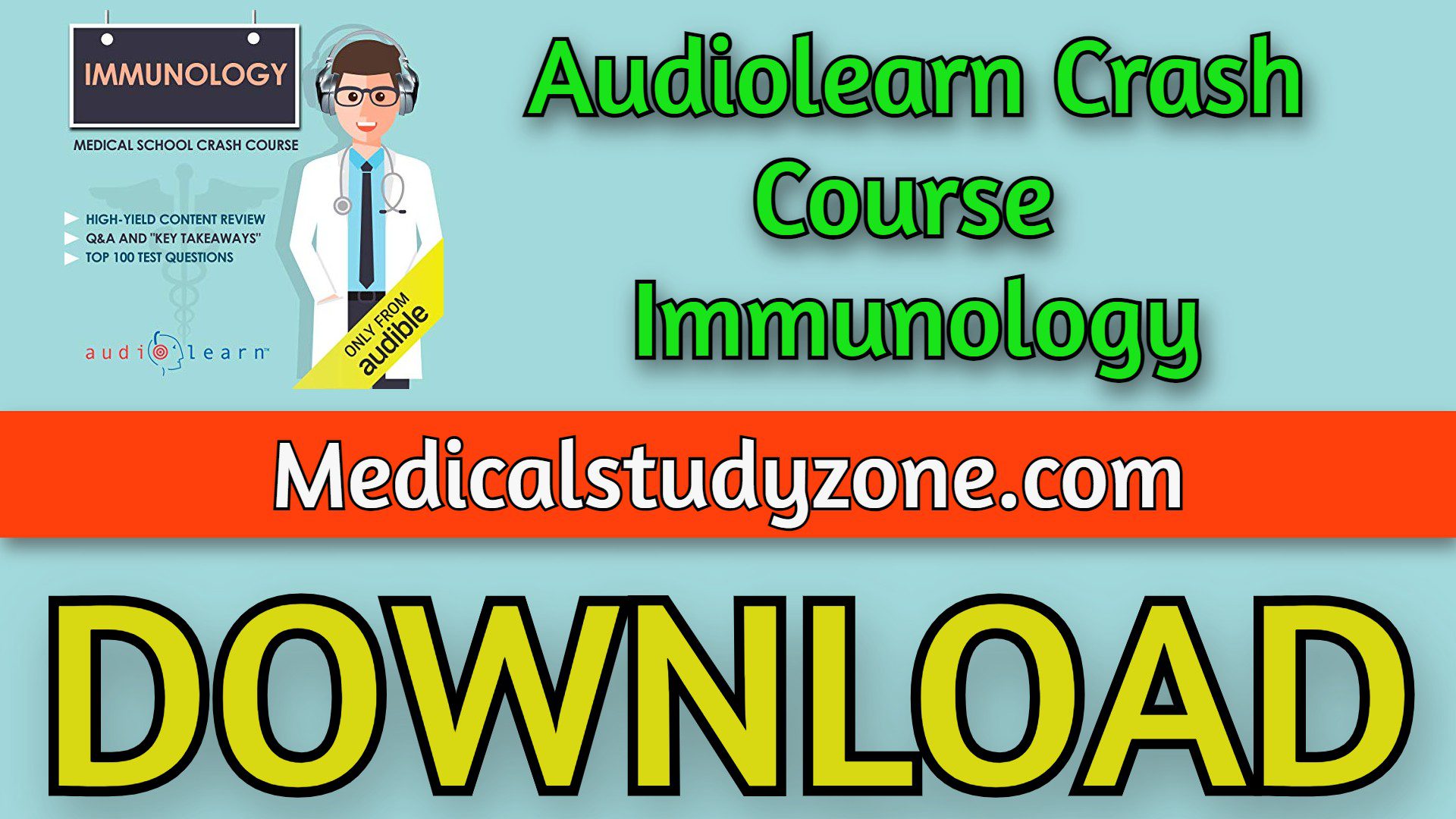 Audiolearn Crash Course Immunology 2023 Free Download