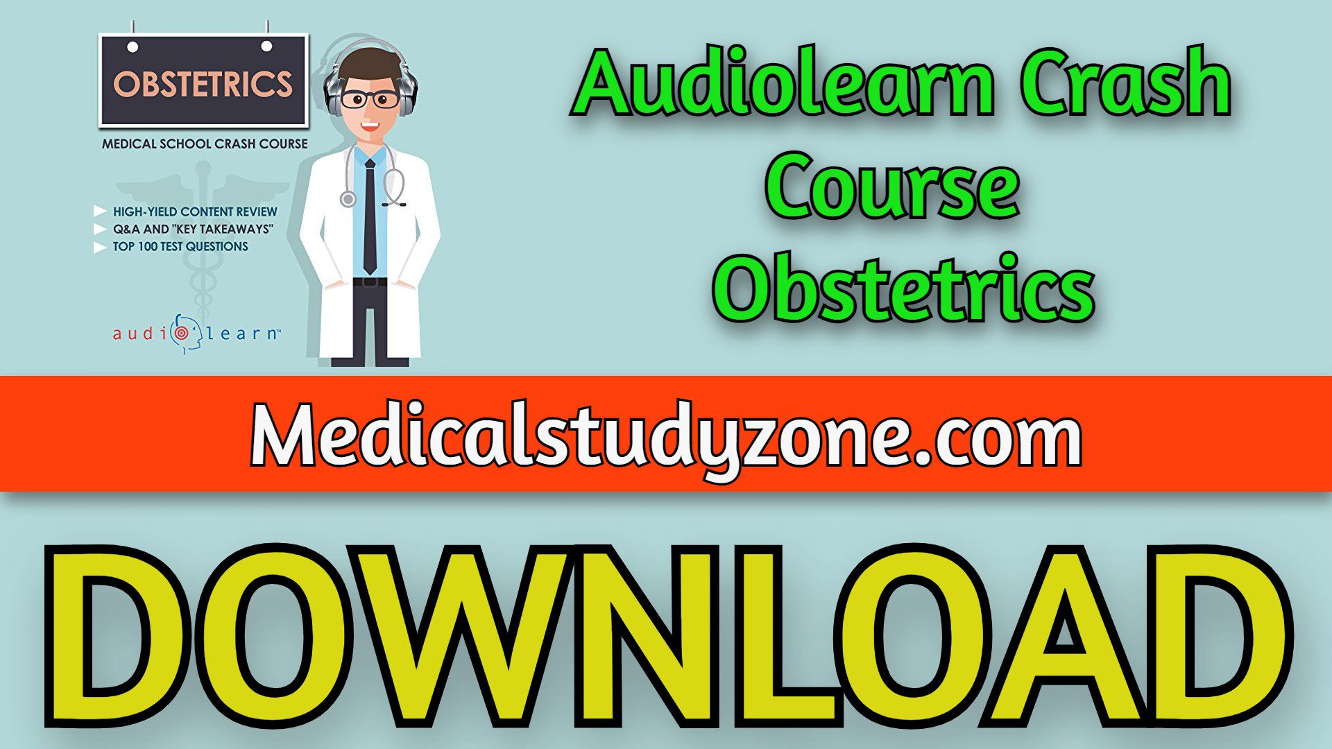 Audiolearn Crash Course Obstetrics 2023 Free Download