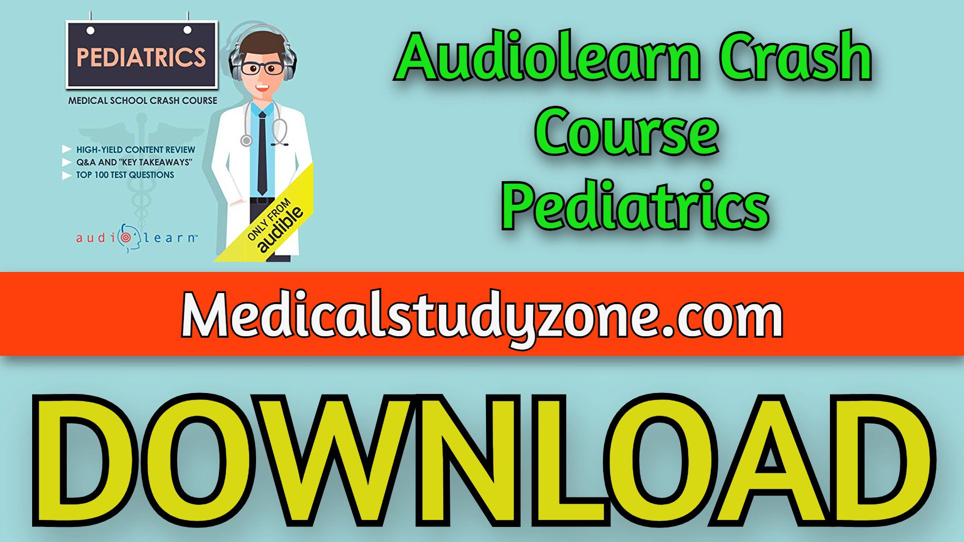 Audiolearn Crash Course Pediatrics 2023 Free Download