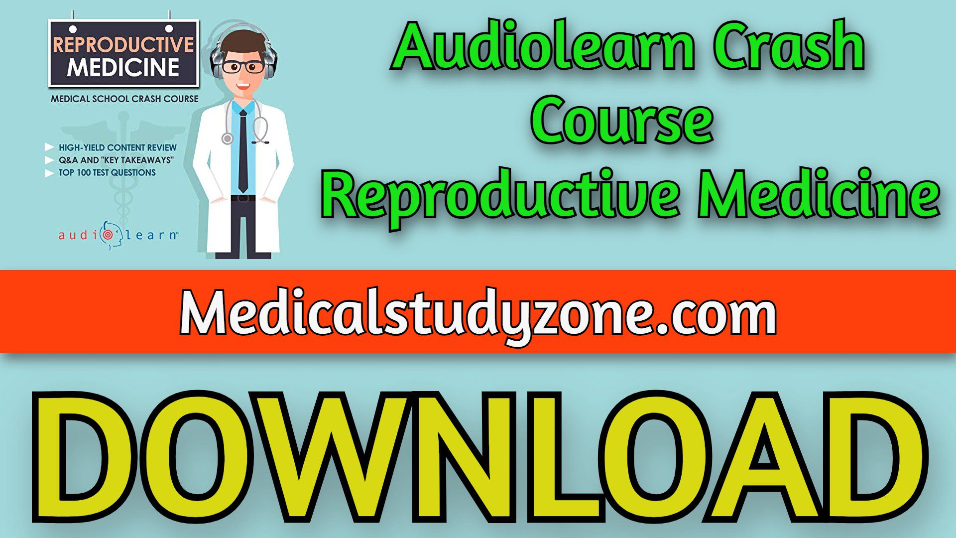 Audiolearn Crash Course Reproductive Medicine 2021 Free Download