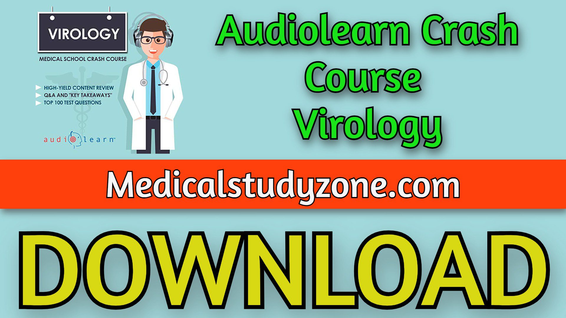 Audiolearn Crash Course Virology 2021 Free Download