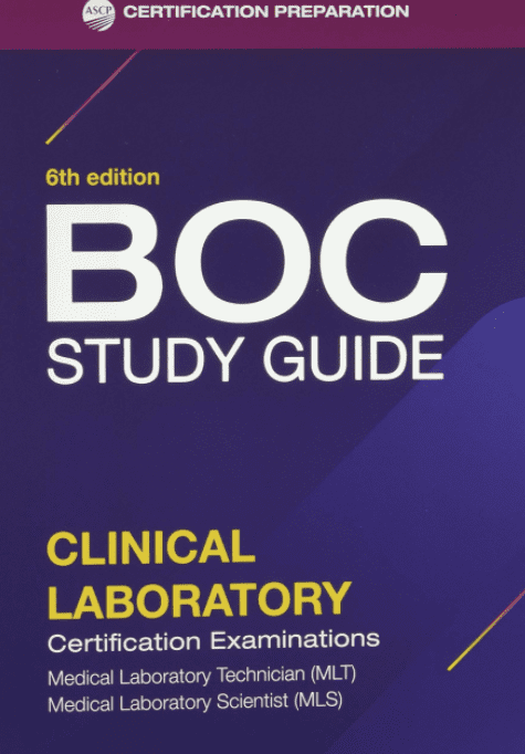 BOC Study Guide Clinical Laboratory 6th Edition PDF Free Download