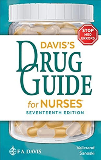 Davis's Drug Guide for Nurses 17th Edition PDF Free Download