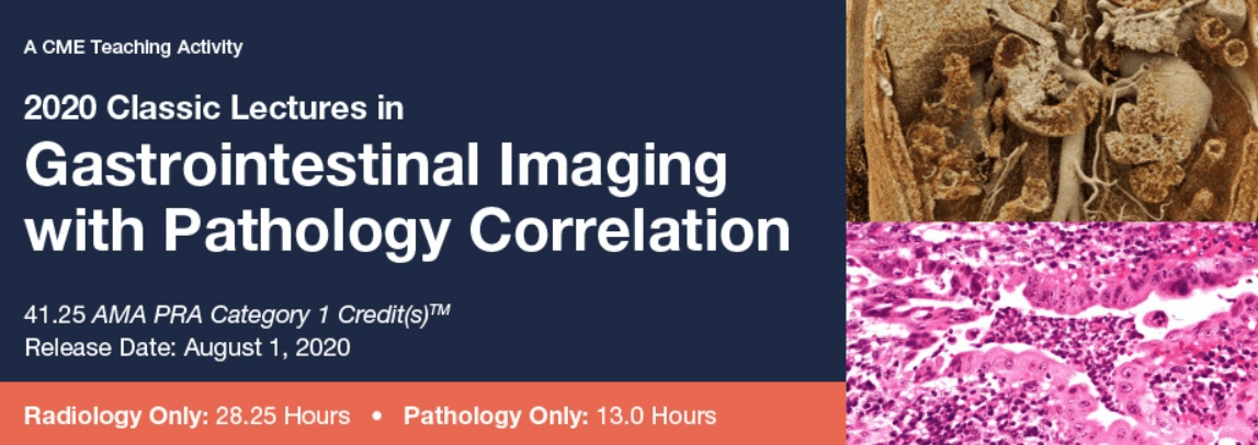 Download 2020 Classic Lectures in Gastrointestinal Imaging With Pathology Correlation Videos and PDF Free