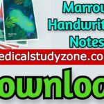 Download Marrow Handwritten Notes 2021 PDF FREE