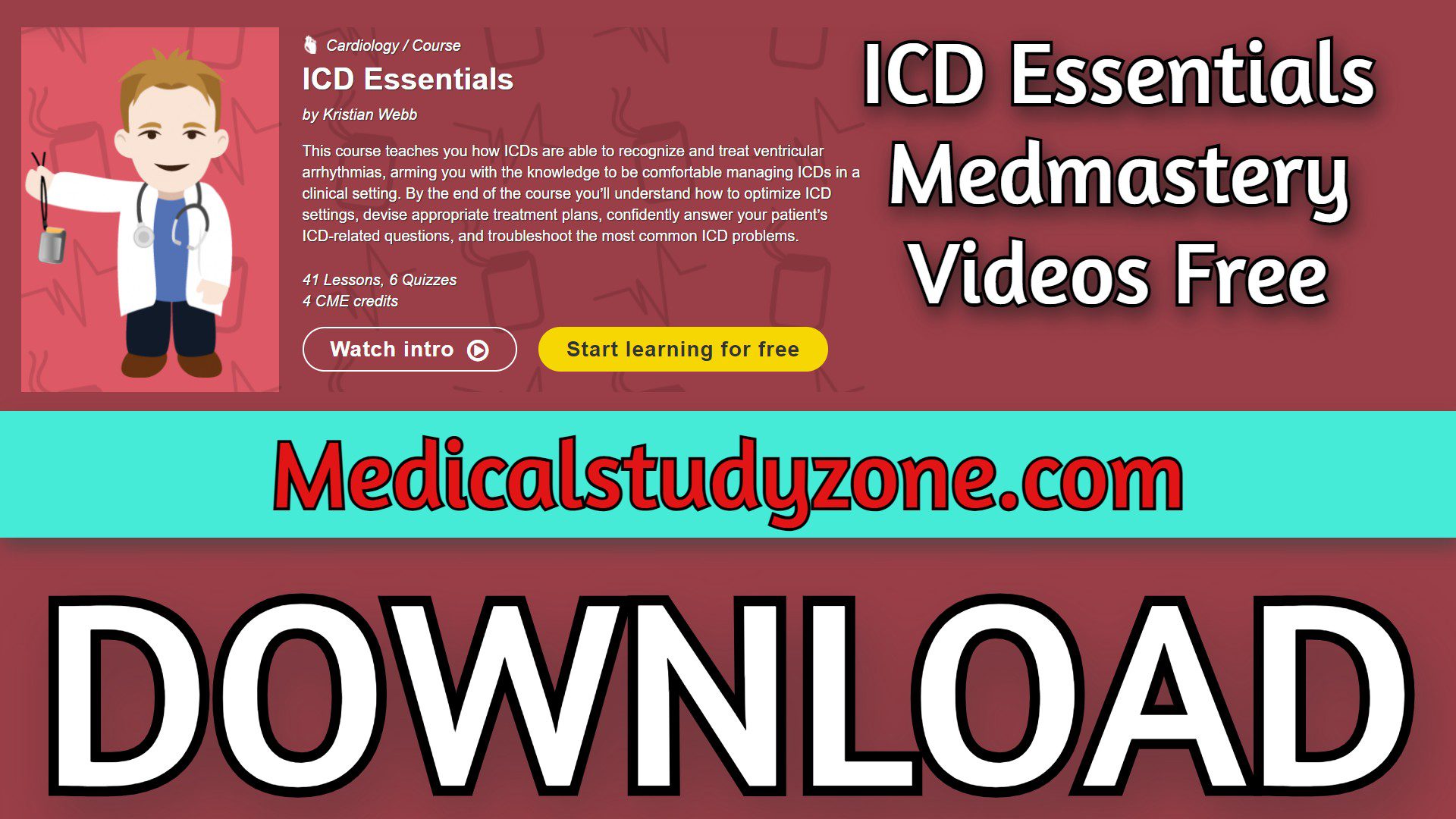 ICD Essentials | Medmastery 2023 Videos Free Download