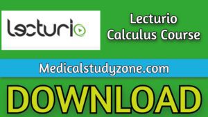 Lecturio Calculus Course 2021 Free Download