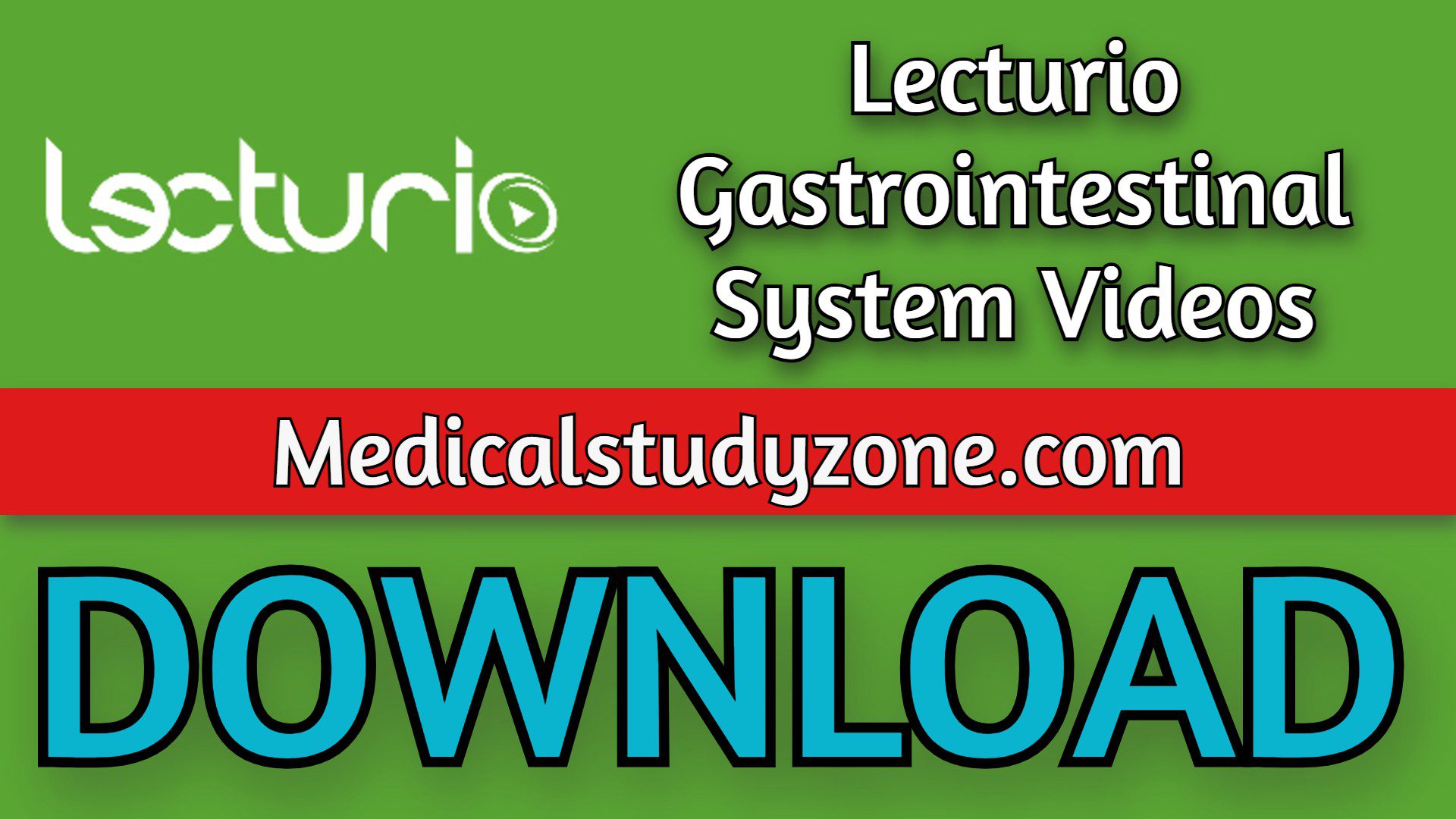 Lecturio Gastrointestinal System Videos 2022 Free Download