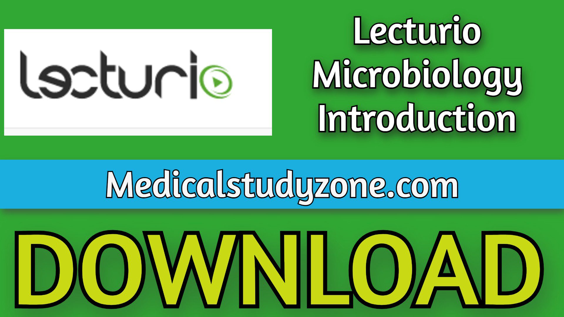 Lecturio Microbiology Introduction Course 2022 Free Download