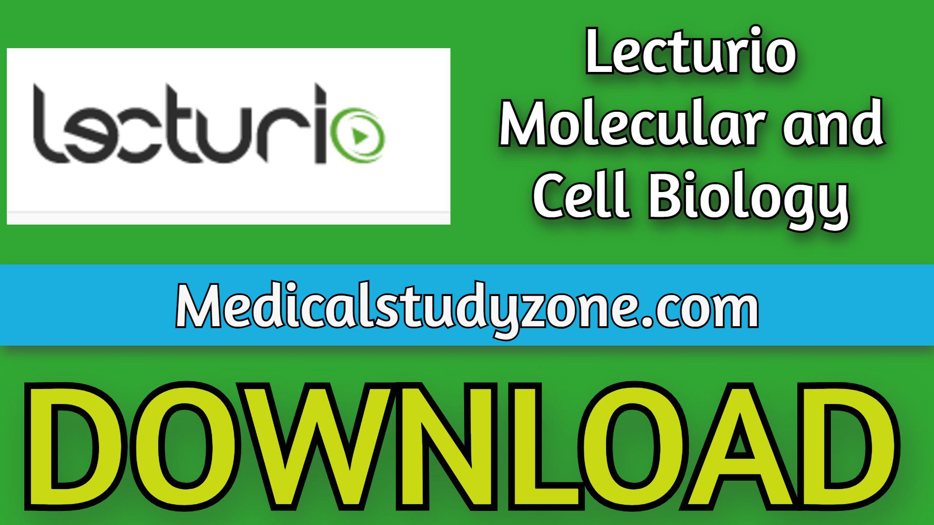Lecturio Molecular and Cell Biology Course 2022 Free Download
