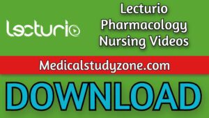 Lecturio Pharmacology Nursing Videos 2021 Free Download