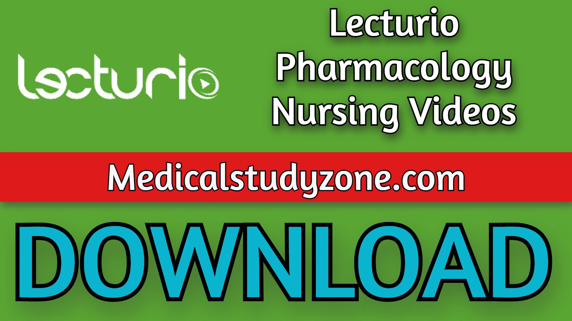 Lecturio Pharmacology Nursing Videos 2022 Free Download