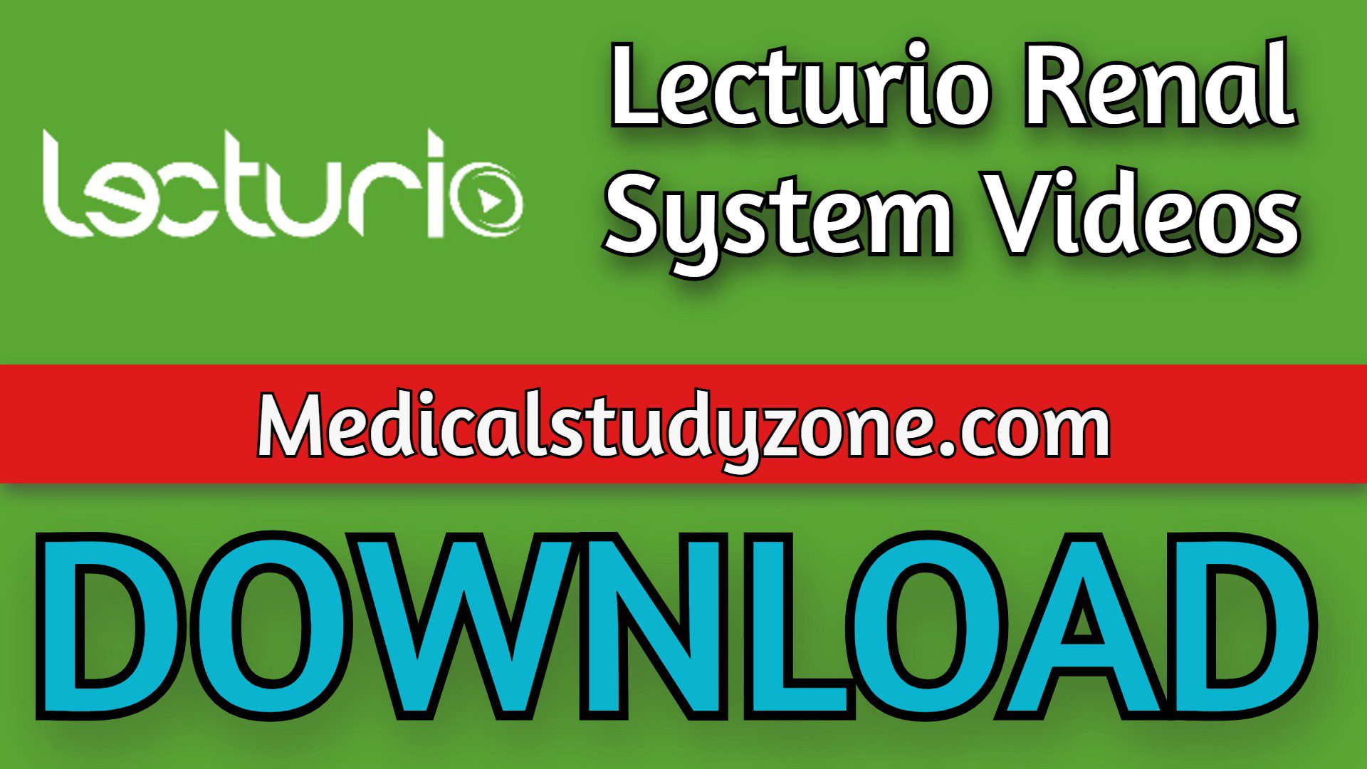 Lecturio Renal System Videos 2022 Free Download