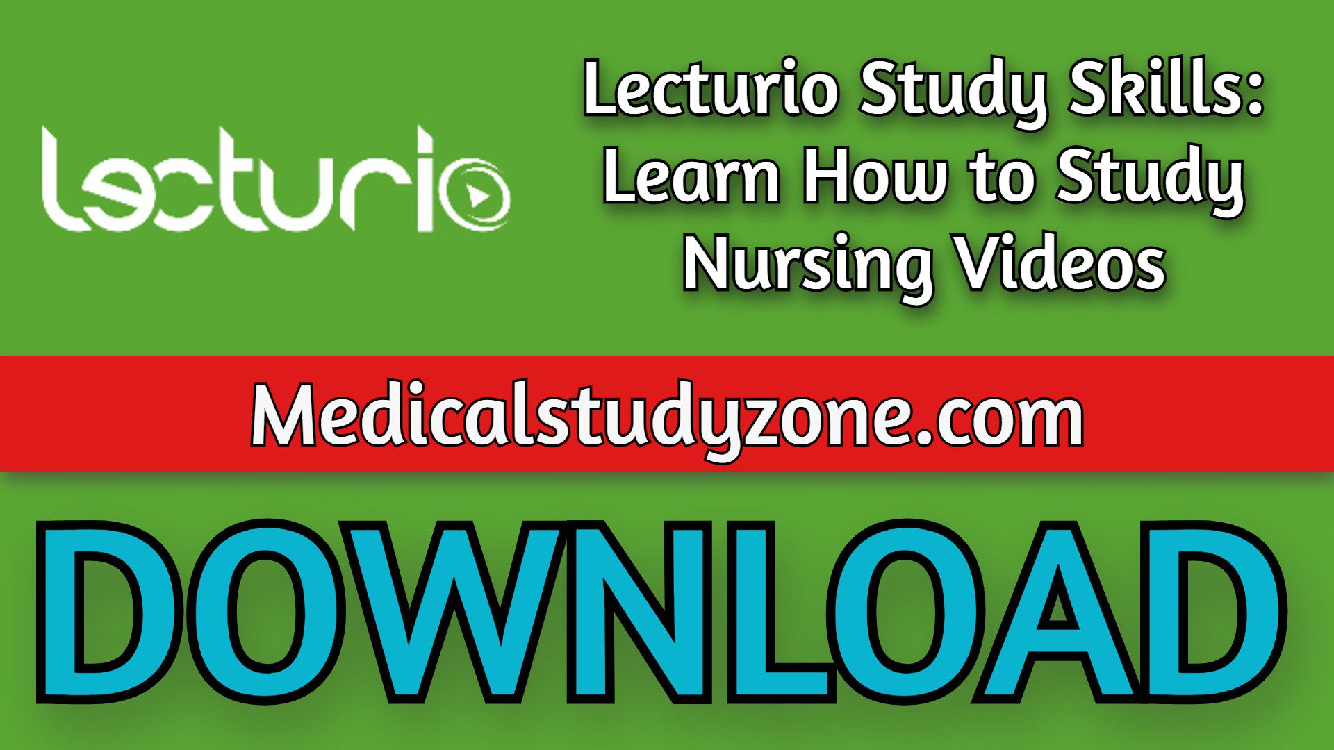 Lecturio Study Skills: Learn How to Study Nursing Videos 2022 Free Download