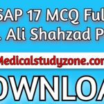 MKSAP 17 MCQ Full by Dr. Ali Shahzad PDF Free Download