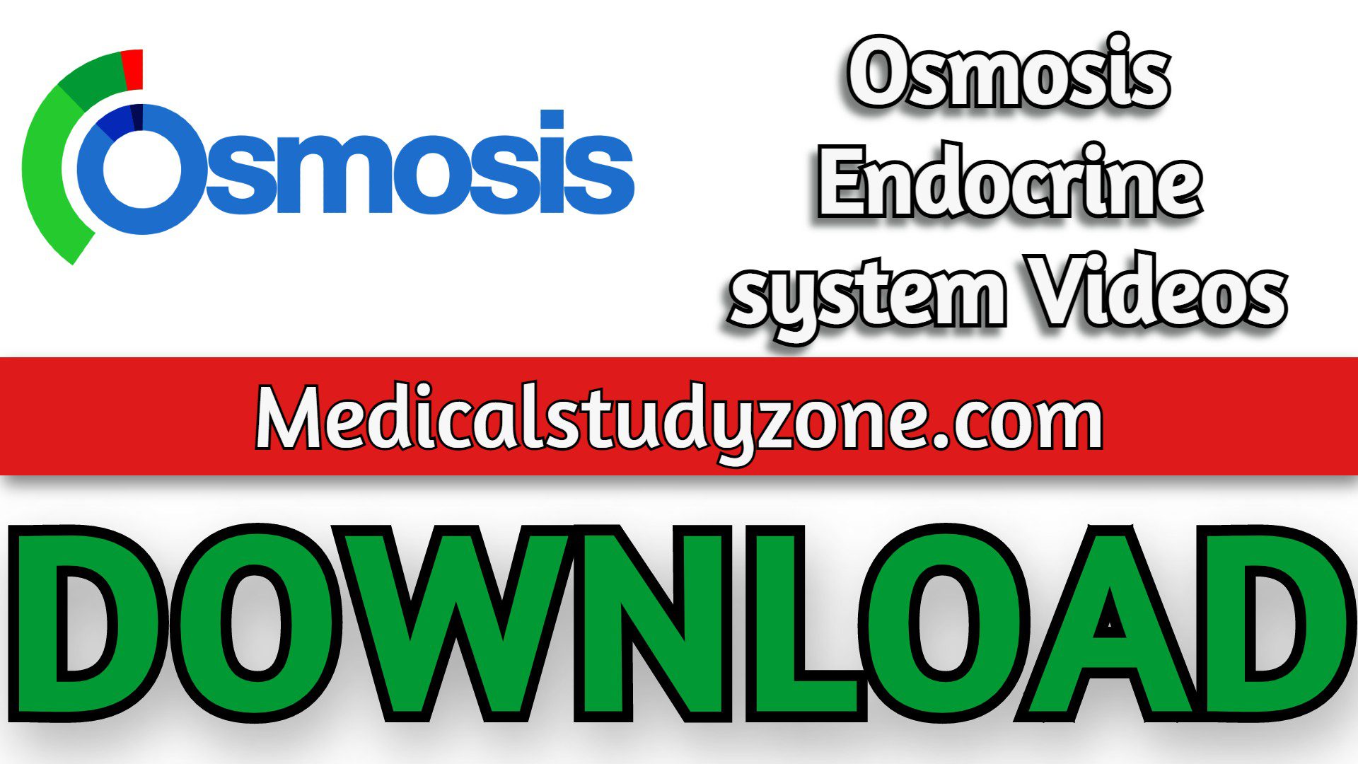 Osmosis Endocrine system Videos 2022 Free Download