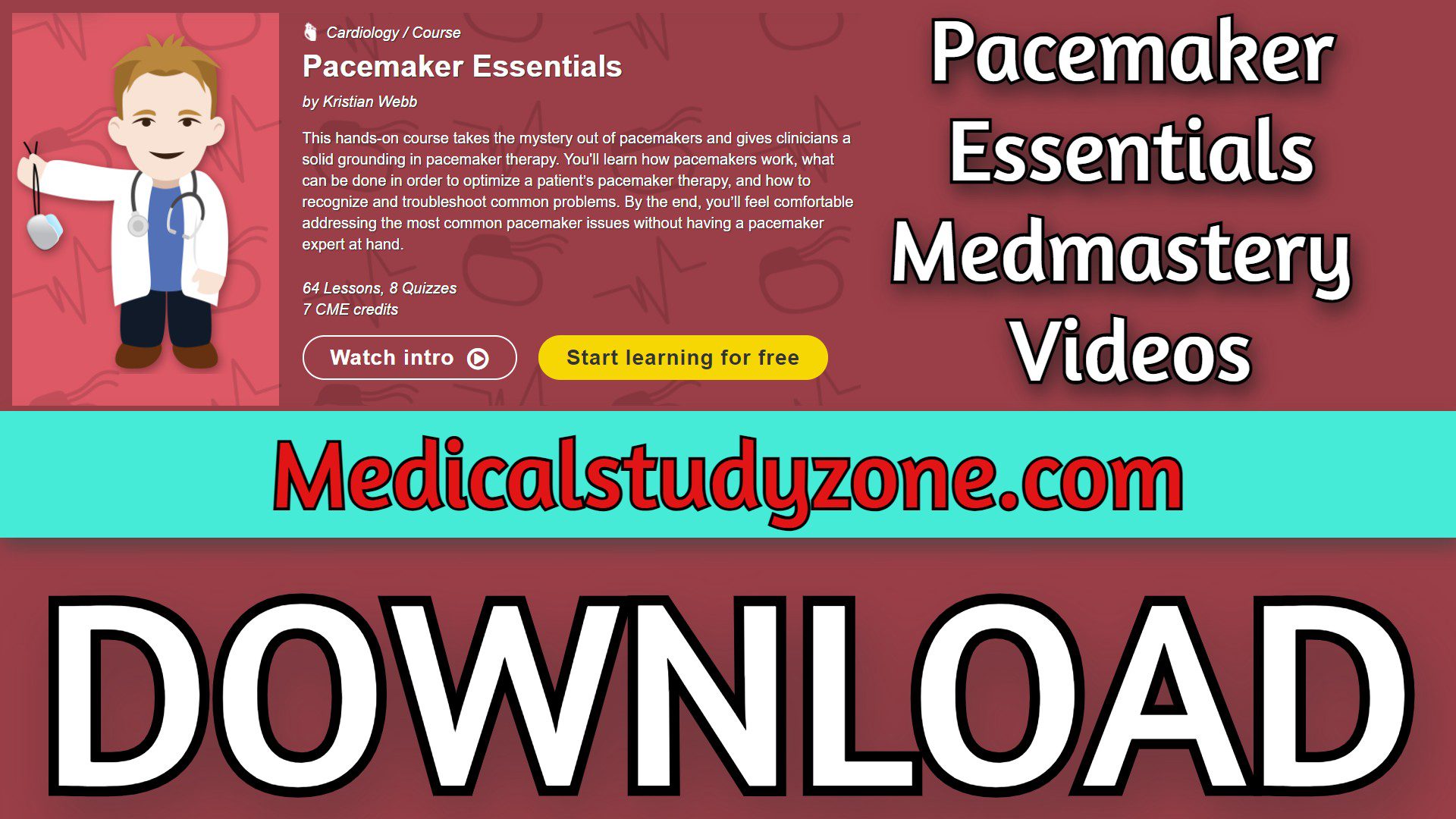 Pacemaker Essentials | Medmastery 2021 Videos Free Download